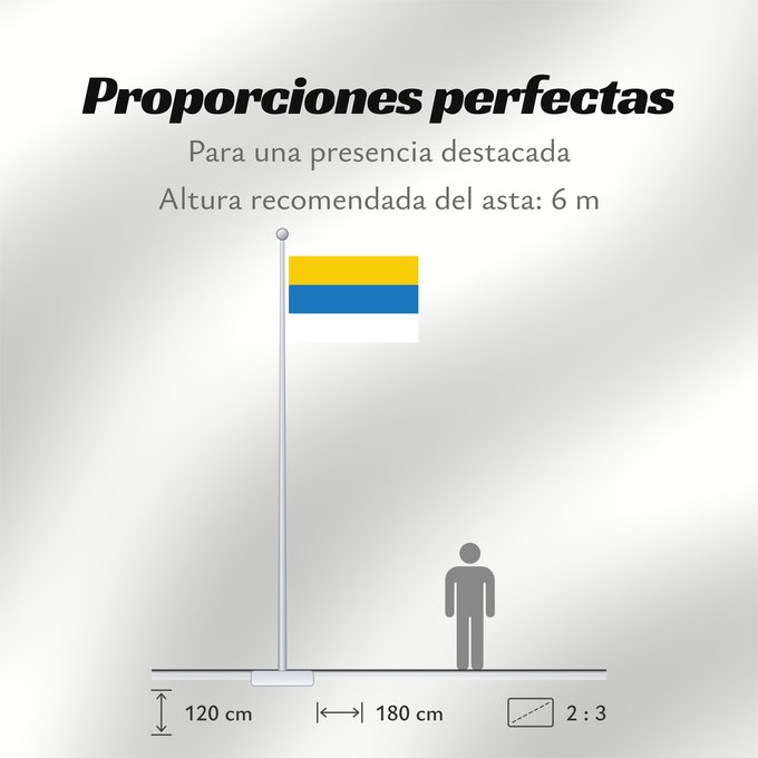 Proporciones de la bandera: Aguadas Caldas Aguadas Caldas, Colombia Aguadas Caldas, Colombie Municipio de Aguadas Caldas Aguadas Caldas, Kolumbien Aguadas