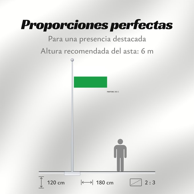 Proporciones de la bandera: Antioquia Department Antioquia department, Colombia Département d'Antioquia Departamento de Antioquia, Colombia Antioquia-Departement Dipartimento di Antioquia