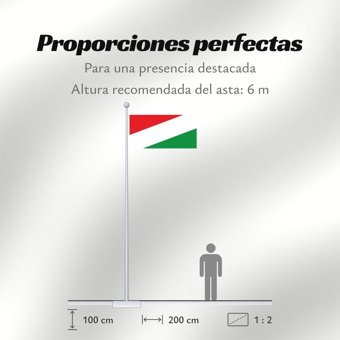 Proporciones de la bandera: Cravo Norte Arauca Cravo Norte Municipio de Cravo Norte Arauca
