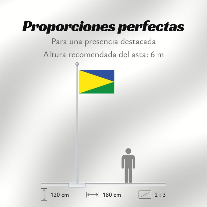 Proporciones de la bandera: El Colegio  Cundinamarca	El Colegio (Cundinamarca)	Municipio de El Colegio  Cundinamarca