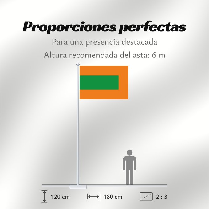 Proporciones de la bandera: Envigado Antioquia Envigado (Antioquia) Municipio de Envigado Antioquia