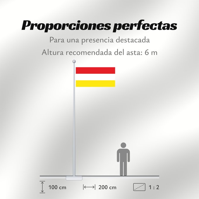 Proporciones de la bandera: Pamplona  Norte de Santander	Pamplona (Norte de Santander)	Municipio de Pamplona  Norte de Santander