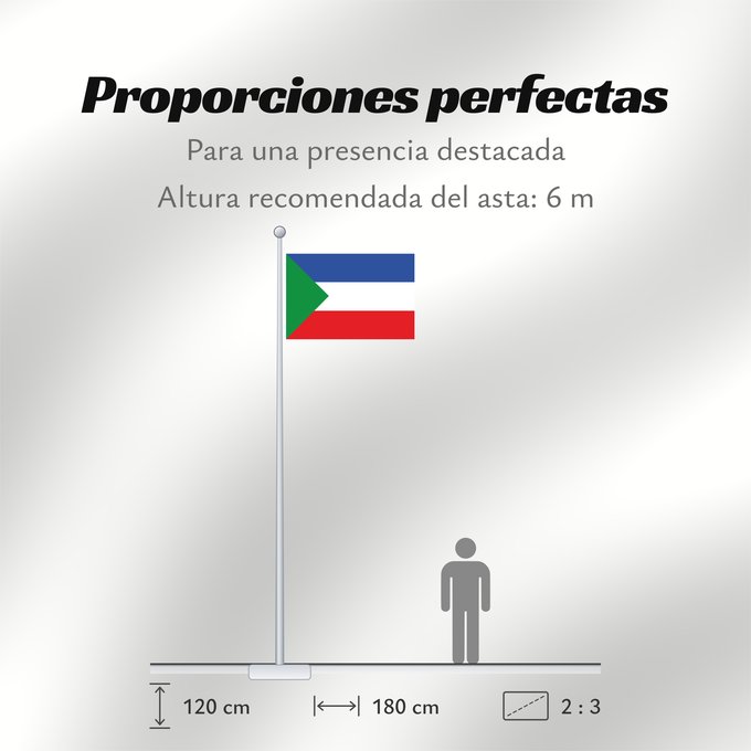 Proporciones de la bandera: San Francisco Putumayo San Francisco (Putumayo) Municipio de San Francisco Putumayo