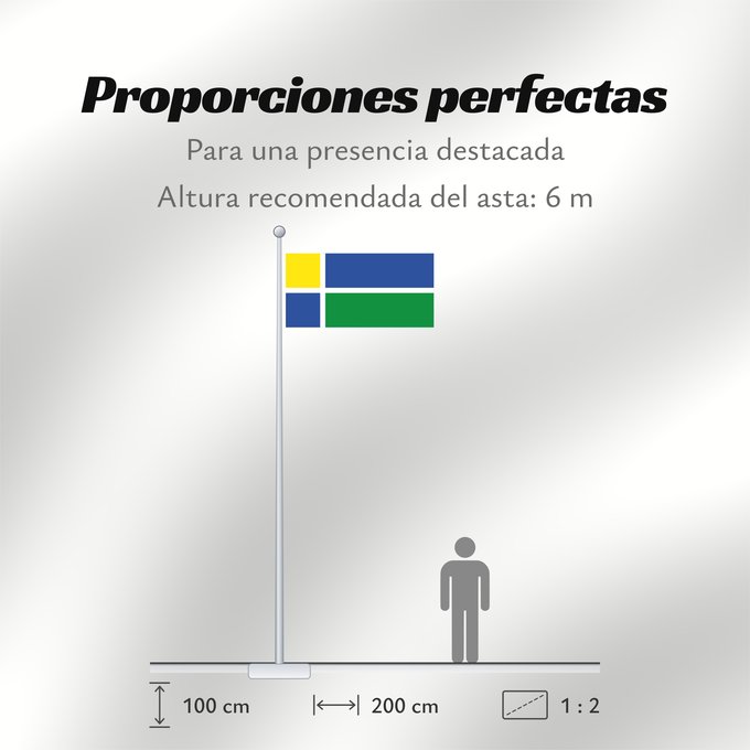 Proporciones de la bandera: San Pedro de Cartago Nariño San Pedro de Cartago (Nariño) Municipio de San Pedro de Cartago Nariño