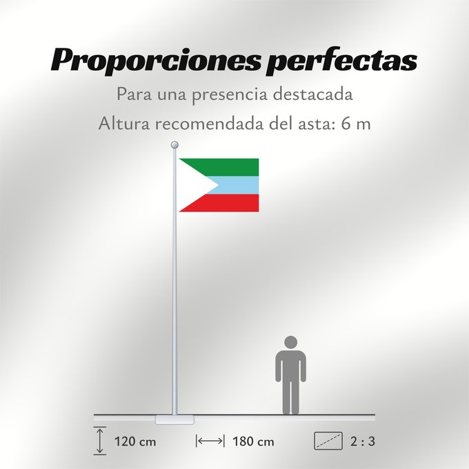 Proporciones de la bandera: Santa Lucía  Atlántico	Santa Lucía (Atlántico)	Municipio de Santa Lucía  Atlántico