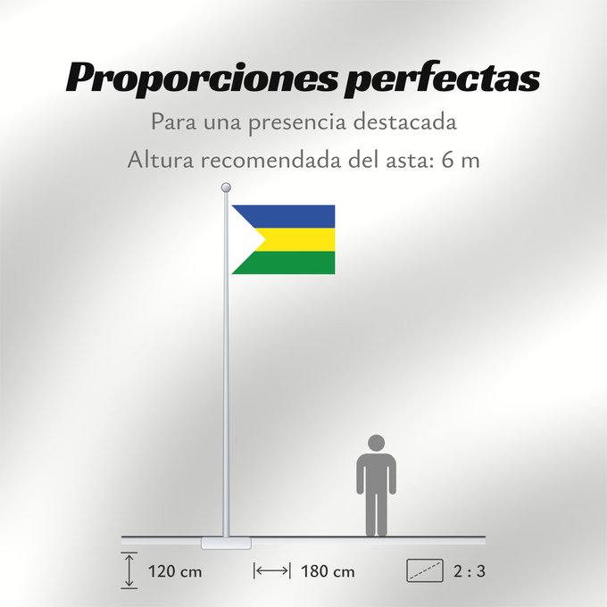 Proporciones de la bandera: Susa  Cundinamarca	Susa (Cundinamarca)	Municipio de Susa  Cundinamarca