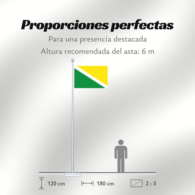 Proporciones de la bandera: Sutamarchán  Boyacá	Sutamarchán (Boyacá)	Municipio de Sutamarchán  Boyacá