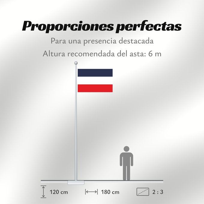 Proporciones de la bandera: Tesalia  Huila	Tesalia (Huila)	Municipio de Tesalia  Huila