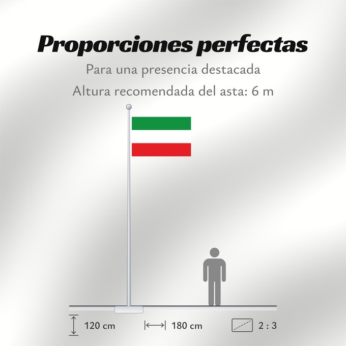 Proporciones de la bandera: Zipaquirá  Cundinamarca	Zipaquirá (Cundinamarca)	Municipio de Zipaquirá  Cundinamarca