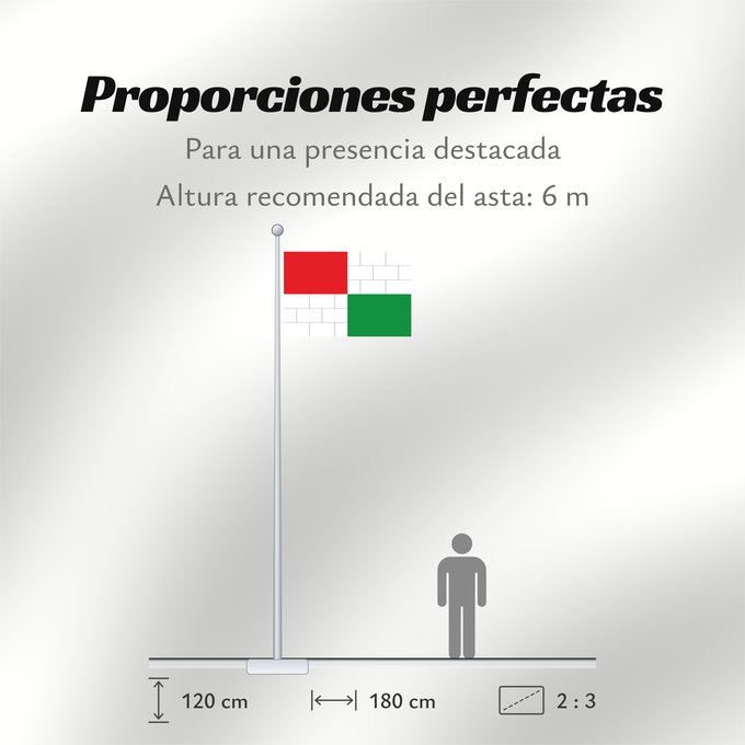 Proporciones de la bandera: Březí, Břeclav District Village of Březí, Czech Republic Březí Gemeinde Březí u Mikulova, Tschechien Březí, Česko