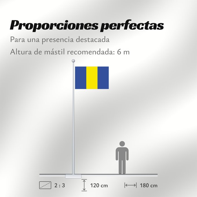 Proporciones de la bandera: Bechyne