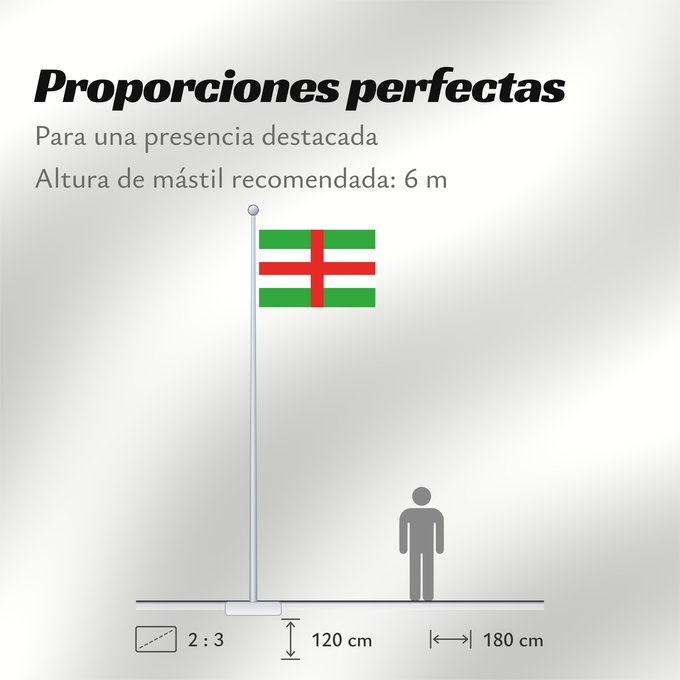 Proporciones de la bandera: Belotin Bělotín village in Czechia