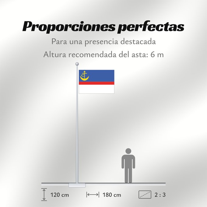 Proporciones de la bandera: Bitov ZN CZ Municipal flag of Bítov village Bítov Bítov, okres Znojmo
