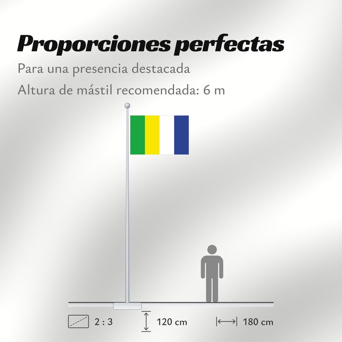 Proporciones de la bandera: Breclav	Břeclav
