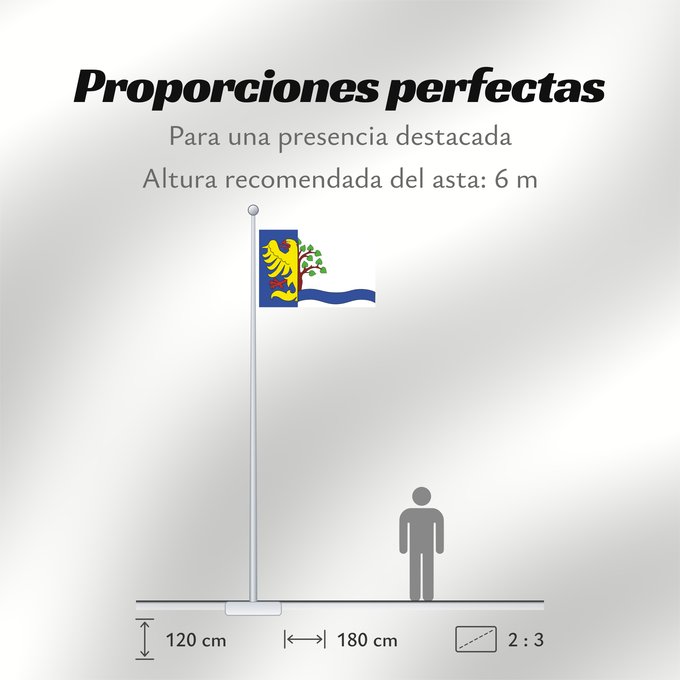 Proporciones de la bandera: Dolni Lomna	Dolní Lomná  village in Czechia