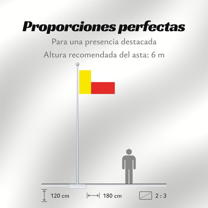 Proporciones de la bandera: Dolni Poustevna
