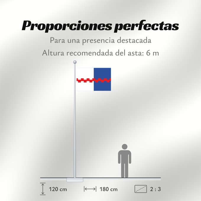 Proporciones de la bandera: Drahonín	Municipal flag of Drahonín, Czech Republic