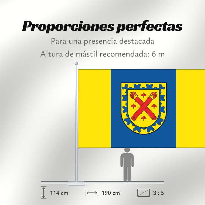 Proporciones de la bandera: Demen	German municipality of Demen	Commune allemande de Demen	Gemeinde Demen