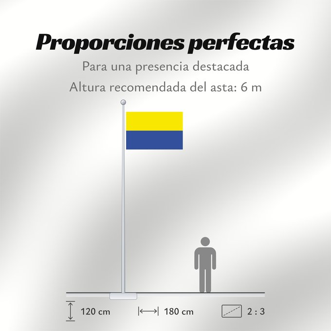 Proporciones de la bandera: Arredondo Spain