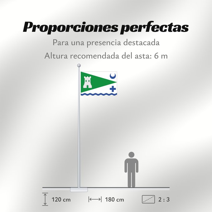 Proporciones de la bandera: Bayárcal Almería Bayarcal, Almería, Spain Bayárcal Bayárcal, Almería, España