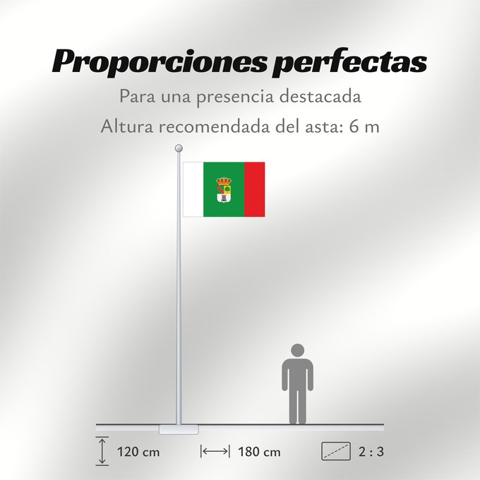 Proporciones de la bandera: Ferreira  Granada	Ferreira, Granada, Spain	Ferreira (Grenade)	Ferreira, Granada, España	Ferreira (Granada)