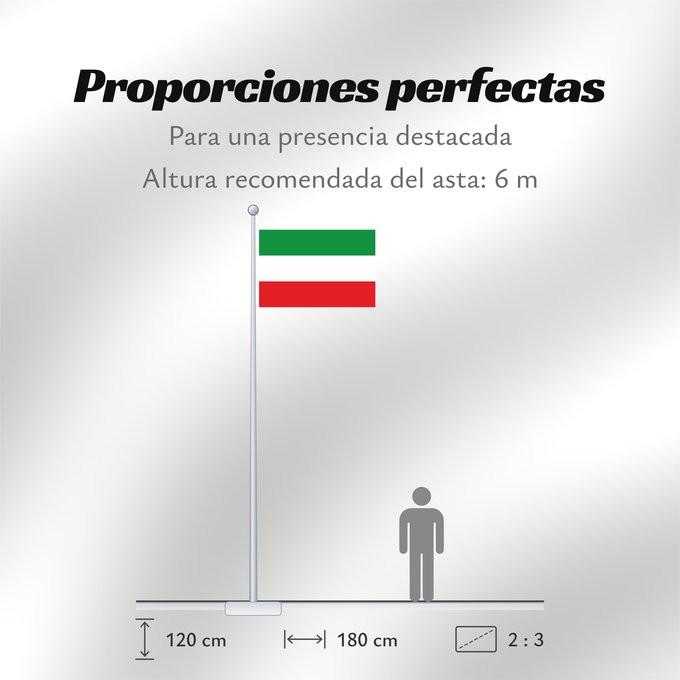 Proporciones de la bandera: Morelábor Spain	Morelábor, in Granada province, Spain	Morelábor	Rectangular