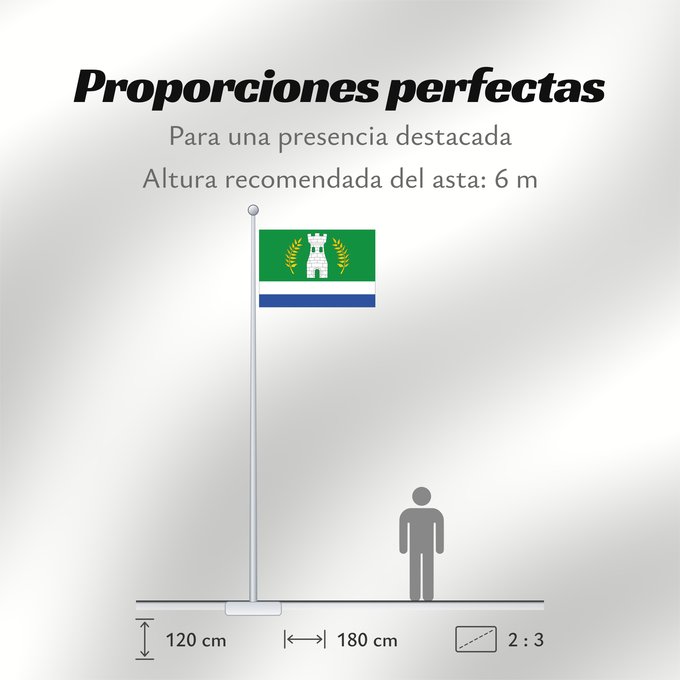 Proporciones de la bandera: Sorvilán  Granada	Sorvilán, Granada, Spain	Sorvilán	Sorvilán, Granada, España