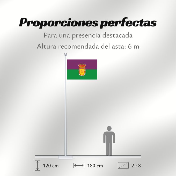 Proporciones de la bandera: Valdepeñas de Jaén  Jaén	Valdepeñas de Jaén, Jaén, Spain	Valdepeñas de Jaén	Valdepeñas de Jaén, Jaén, España