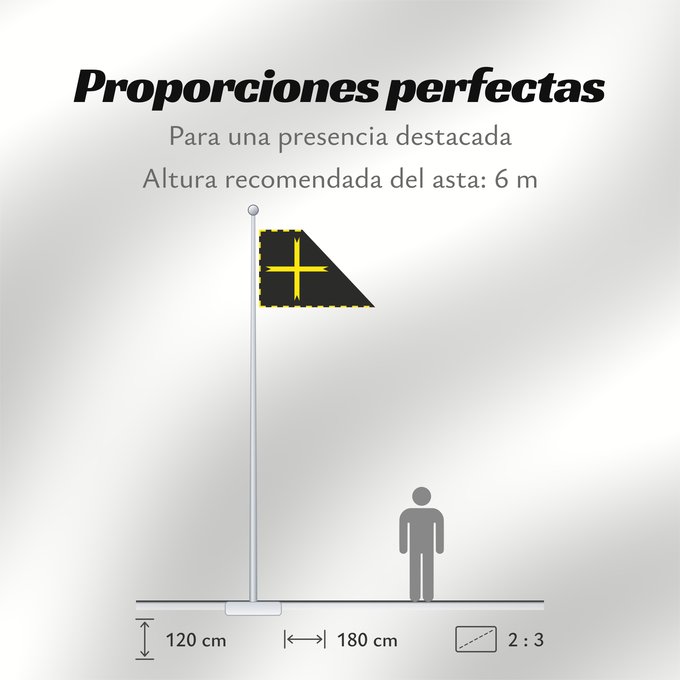 Proporciones de la bandera: Villafranca	Municipio de Villafranca  Navarra - España