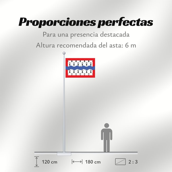 Proporciones de la bandera: Fr département Haute-Vienne	Haute-Vienne	Département de la Haute-Vienne