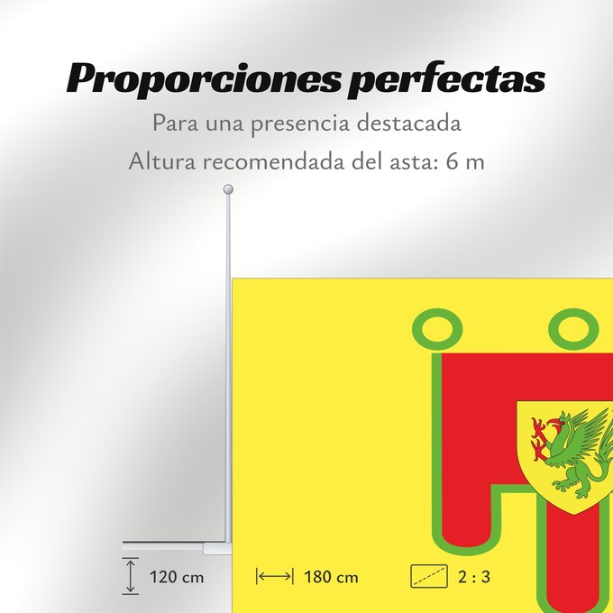 Proporciones de la bandera: Proposé pour le département Puy-de-Dôme Puy-de-Dôme Département du Puy-de-Dôme Puy-de-Dôme (propuesto) Puy-de-Dôme (entworfen) Puy-de-Dôme (proposto)