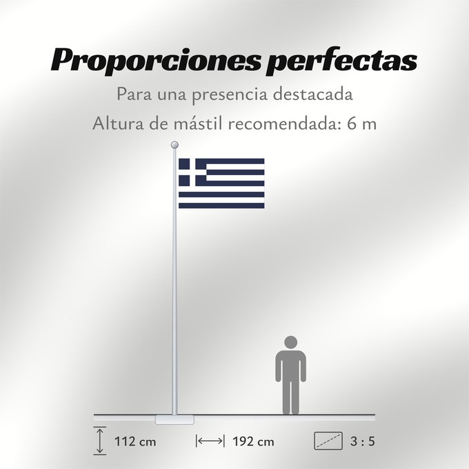 Proporciones de la bandera: Greece  1970-1975	Greece (1970-1975)	Grèce (1970-1975)	Grecia (1970-1975)	Griechenland (1970-1975)	Greece  1970–1975