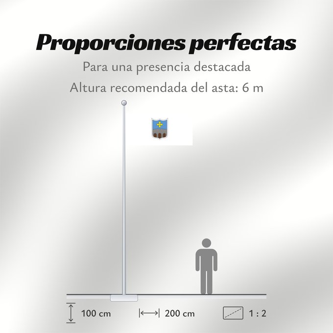 Proporciones de la bandera: Oprtlja	Municipality of Oprtalj	Municipalité d'Oprtalj	Oprtalj	Gemeinde Oprtalj	Comune di Portole	Općine Oprtlja	Občine Oprtlja