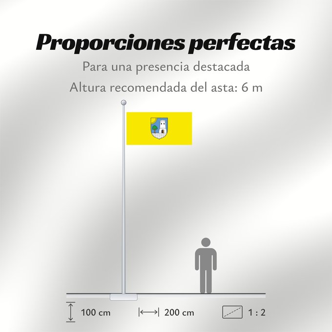 Proporciones de la bandera: Tara-Vabrige Municipality of Tar-Vabriga Municipalité de Tar-Vabriga Municipio de Tar-Vabriga Gemeinde Tar-Vabriga Comune di Torre-Abrega Općine Tara-Vabrige Občine Tara-Vabrige