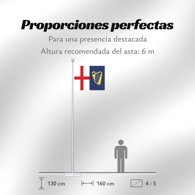Proporciones de la bandera: Commonwealth 1649-1651 Commonwealth (1649-1651) Commonwealth between 1649 and 1651