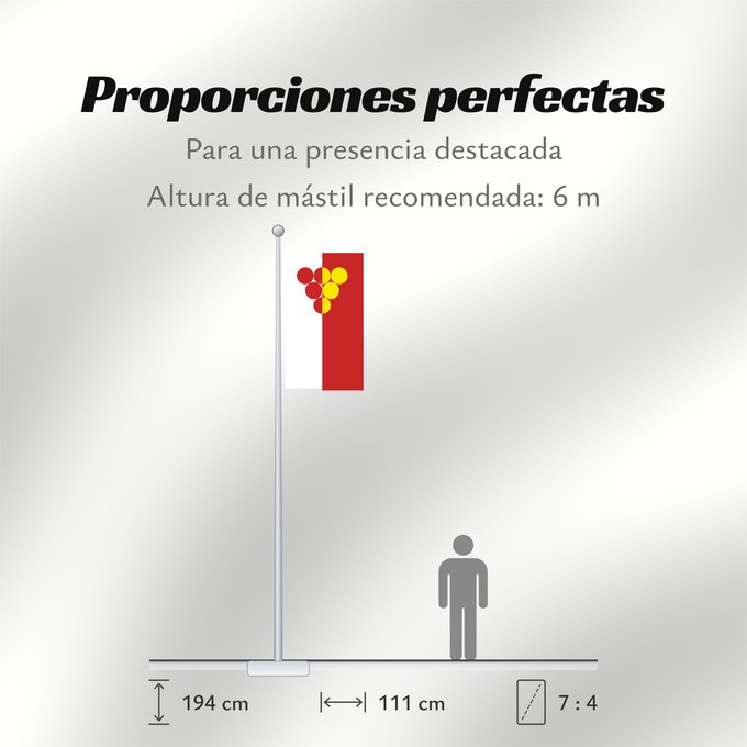 Proporciones de la bandera: Kavadarci Municipality	Kavadarci Municipality, Macedonia	Знаме на Општина Кавадарци