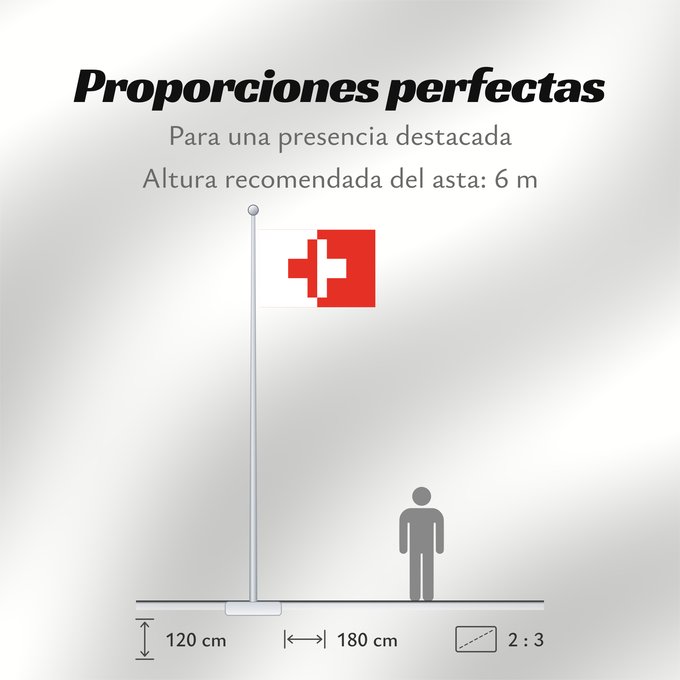 Proporciones de la bandera: Naxxar	Town of Naxxar