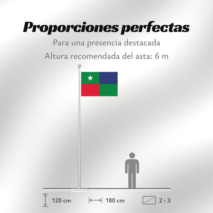 Proporciones de la bandera: Standard of the Prime Minister of the Maldives	Prime Minister's Standard of the Maldives	Étendard du Premier ministre des Maldives	Estandarte del Primer Ministro de Maldivas	Standarte des Premierministers der Malediven	Stendardo del Primo Ministro delle M