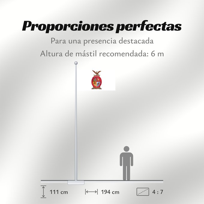 Proporciones de la bandera: Sinaloa