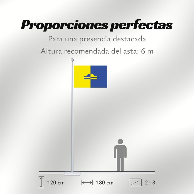 Proporciones de la bandera: Ede	Dutch municipality of Ede