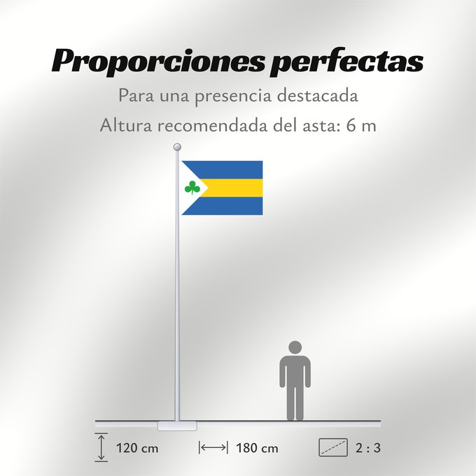 Proporciones de la bandera: Leeuwarderadeel Dutch municipality of Leeuwarderadeel