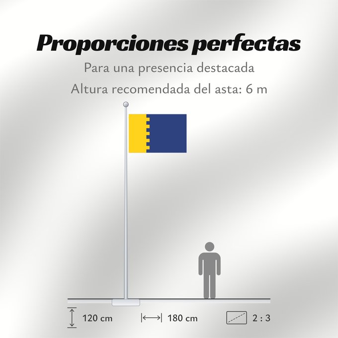 Proporciones de la bandera: Reiderland Dutch municipality of Reiderland