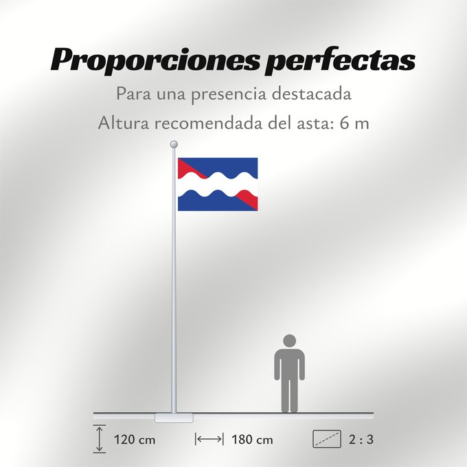Proporciones de la bandera: Roerdalen	Dutch municipality of Roerdalen
