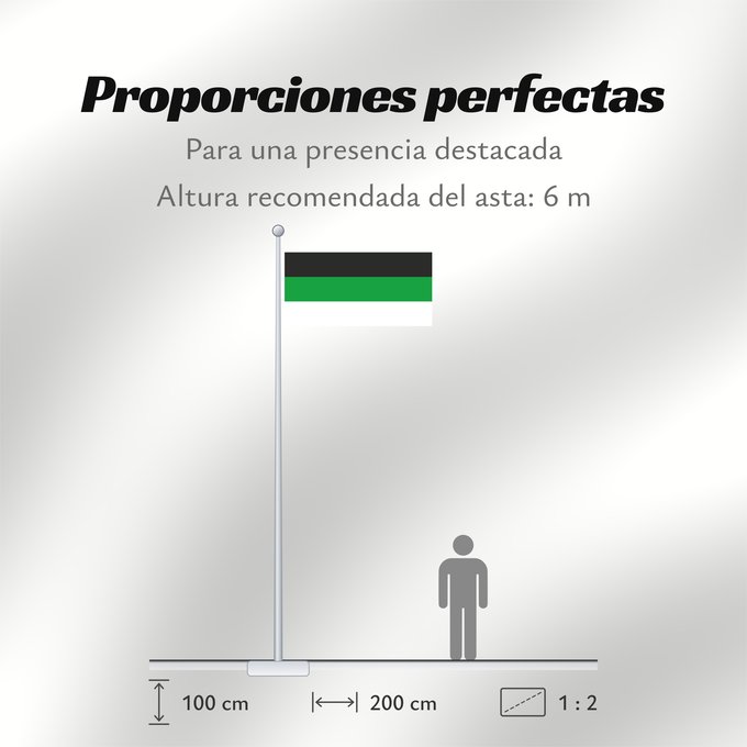 Proporciones de la bandera: Burschenband chrobria