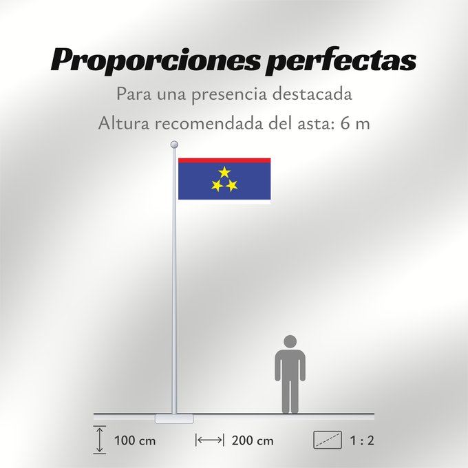 Proporciones de la bandera: Vojvodina	Voïvodine	Voivodina	Wojwodina	Застава Војводине	Vojvodine	A Vajdaság	Voivodinei	Vojvodiny