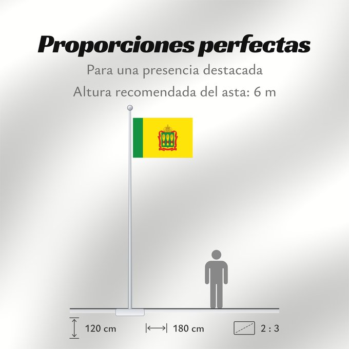 Proporciones de la bandera: Penza Oblast Oblast de Penza Óblast de Penza Oblast Pensa