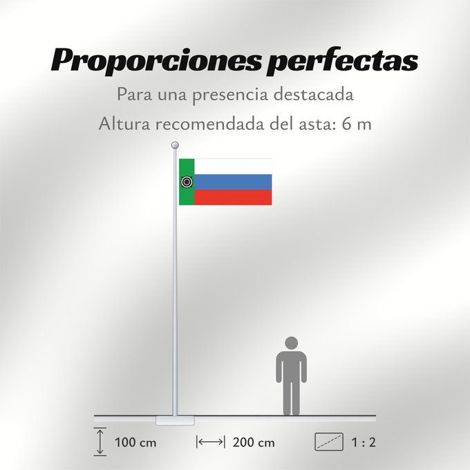 Proporciones de la bandera: Khakassia  1992–1993	Khakassia (1992–1993)	Khakassie (1992–1993)	Jakasía (1992–1993)	Chakassien (1992–1993)	Chakasie (1992–1993)	Флаг Республики Хакасия