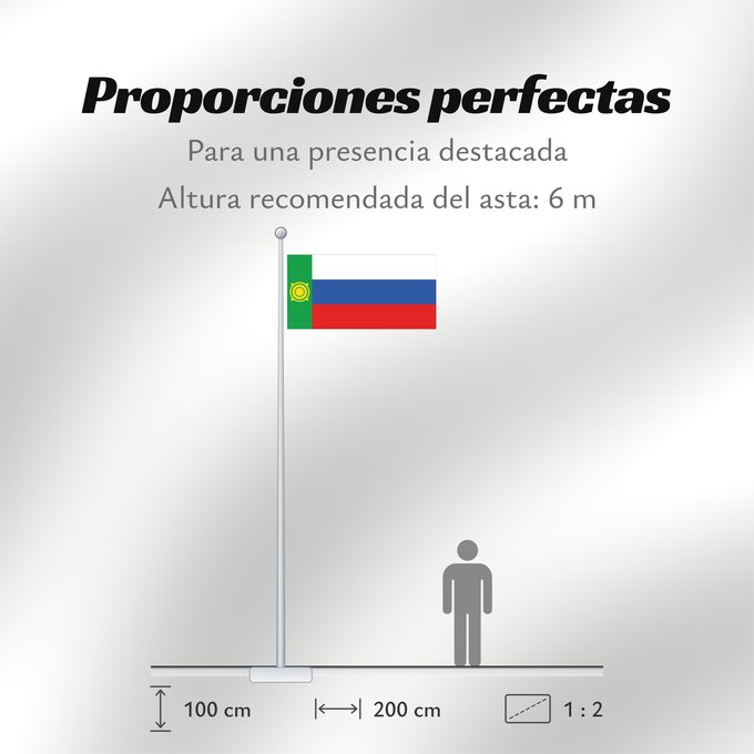 Proporciones de la bandera: Khakassia 2002–2003 Khakassia (2002–2003) Khakassie (2002–2003) Jakasía (2002–2003) Chakassien (2002–2003) Chakasie (2002–2003) Флаг Республики Хакасия