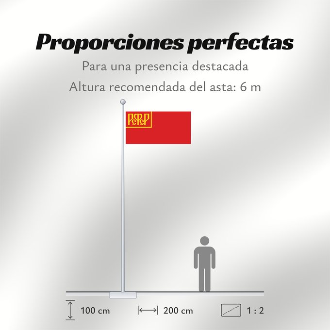 Proporciones de la bandera: RSFSR 1918