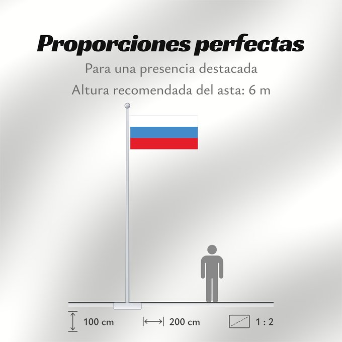 Proporciones de la bandera: Russia 1991-1993